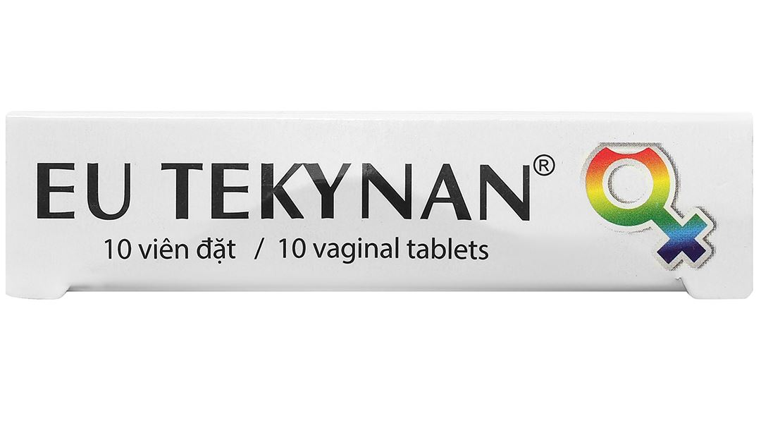 Viên đặt âm đạo Eu Tekynan điều trị viêm âm đạo
