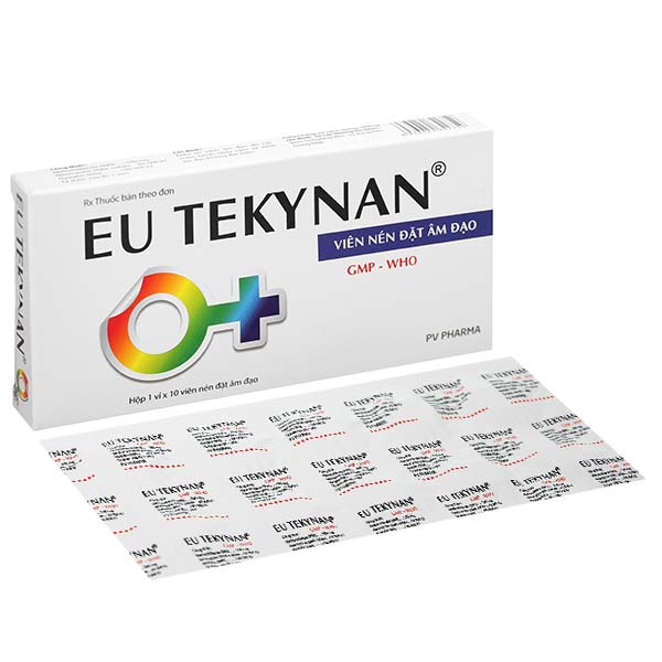 Viên đặt âm đạo Eu Tekynan điều trị viêm âm đạo