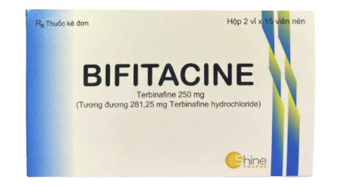 Bifitacine 250mg điều trị nấm da, nấm móng
