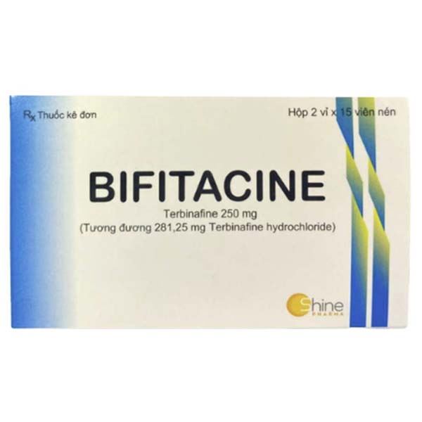 Bifitacine 250mg điều trị nấm da, nấm móng