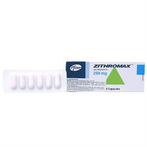 Zithromax 250mg trị nhiễm khuẩn