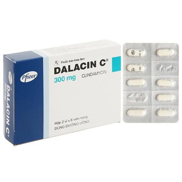 Dalacin C 300mg trị nhiễm khuẩn