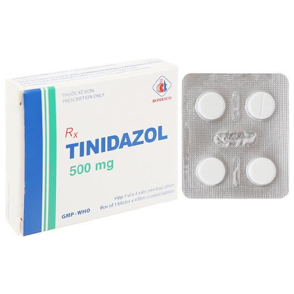 Tinidazol Domesco 500mg dự phòng và trị nhiễm khuẩn