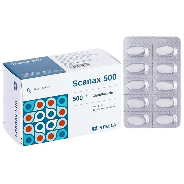 Scanax 500 trị nhiễm khuẩn