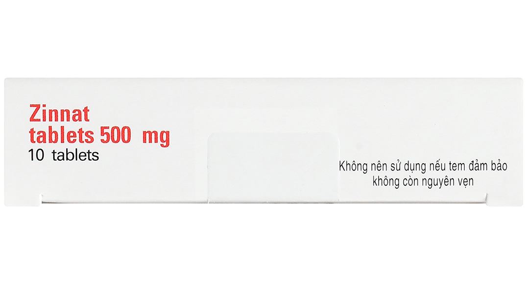 Zinnat Tablets 500mg trị nhiễm khuẩn