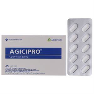 Agicipro 500mg dự phòng và trị nhiễm khuẩn nặng