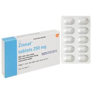 Zinnat Tablets 250mg trị nhiễm khuẩn