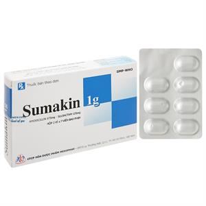 Sumakin 1g trị nhiễm khuẩn