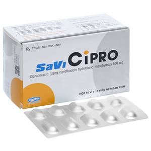 SaviCipro 500mg trị nhiễm khuẩn