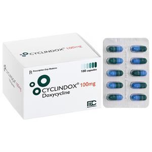 Cyclindox 100mg trị nhiễm khuẩn
