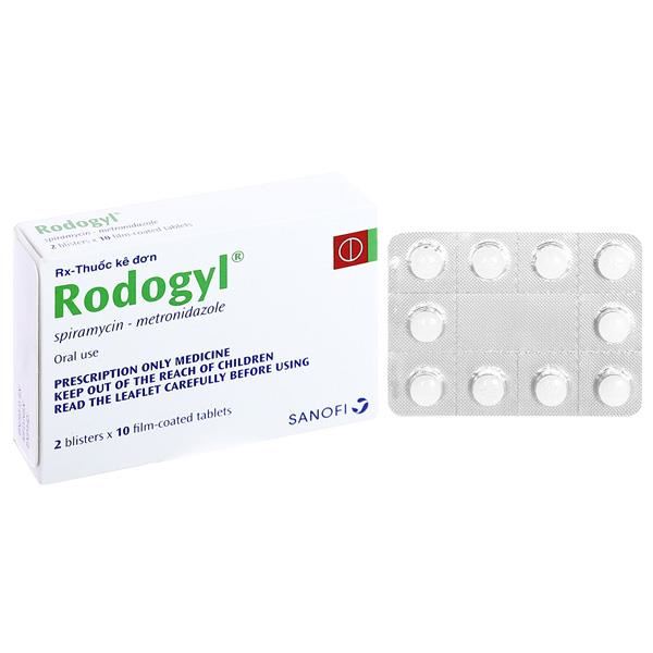 Rodogyl điều trị nhiễm khuẩn răng miệng