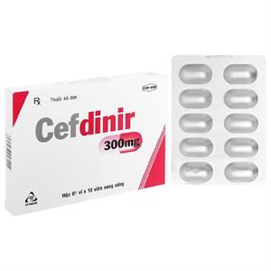 Cefdinir TV.Pharm 300mg trị nhiễm khuẩn
