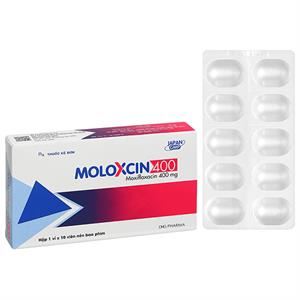 Moloxcin 400 điều trị nhiễm khuẩn