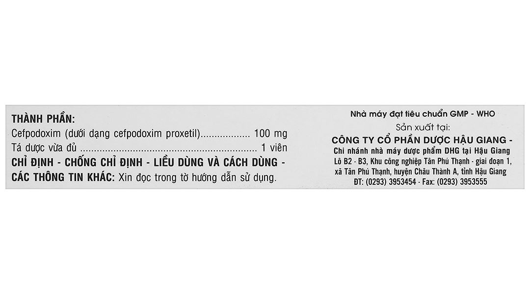 Nifin 100mg trị nhiễm khuẩn