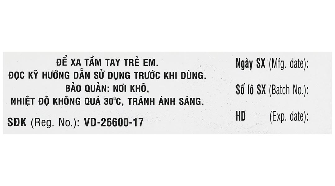 Nifin 100mg trị nhiễm khuẩn