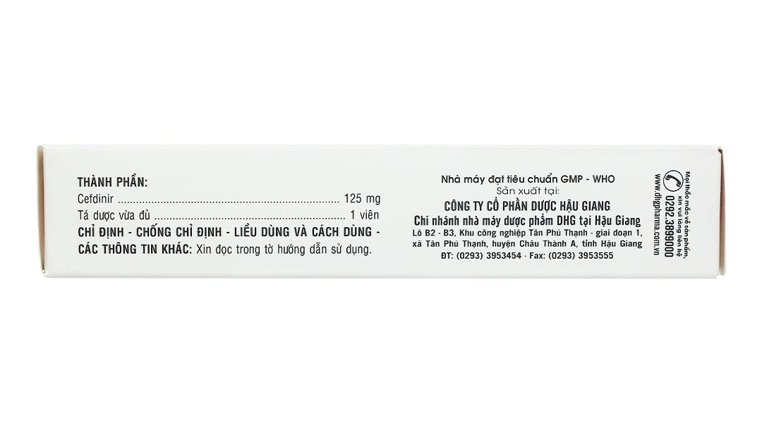 Haginir DT 125 điều trị nhiễm khuẩn từ nhẹ đến vừa