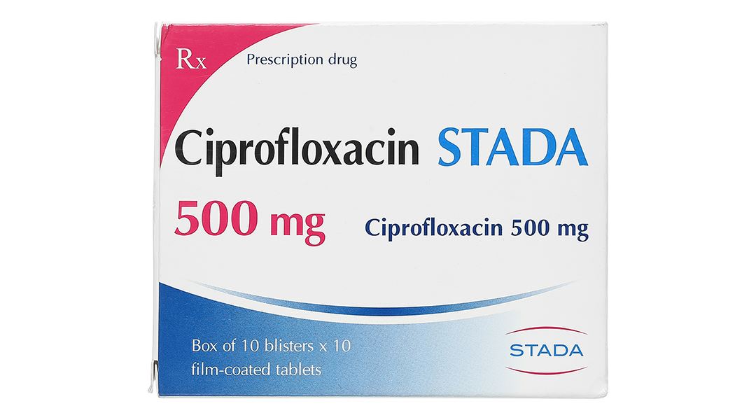 Ciprofloxacin Stada 500mg điều trị nhiễm khuẩn