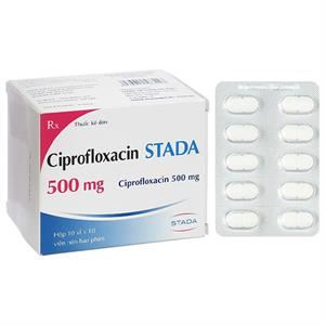Ciprofloxacin Stada 500mg điều trị nhiễm khuẩn