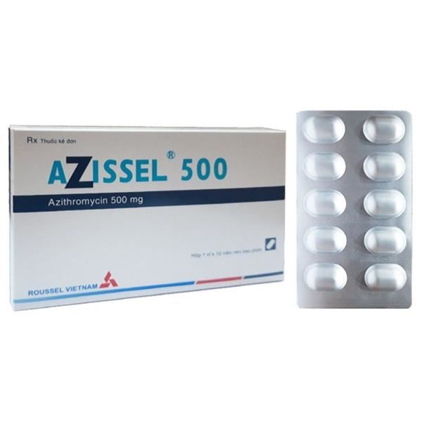Azissel 500 trị nhiễm khuẩn