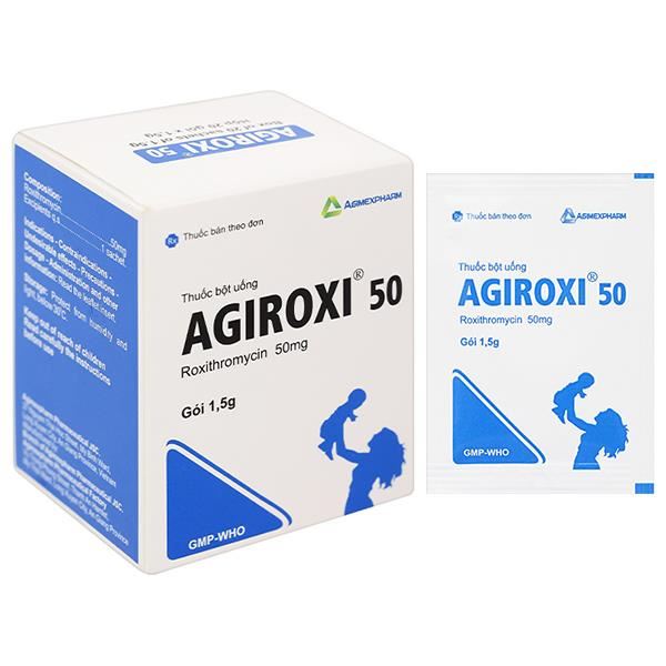 Thuốc bột Agiroxi 50 trị nhiễm khuẩn hô hấp, bệnh bạch hầu