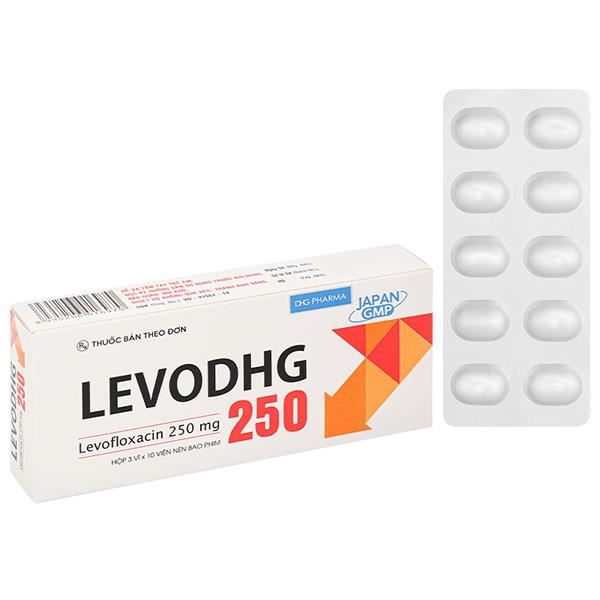 LevoDHG 250 trị nhiễm khuẩn