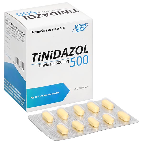 Tinidazol 500 dự phòng nhiễm khuẩn sau phẫu thuật