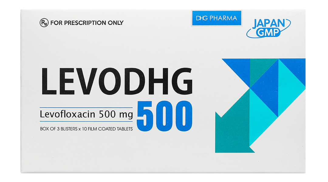 Levodhg 500 điều trị nhiễm khuẩn