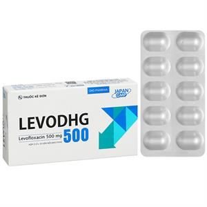 Levodhg 500 điều trị nhiễm khuẩn