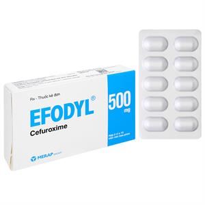 Efodyl 500mg trị nhiễm khuẩn