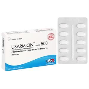 Usarmicin 500 trị nhiễm khuẩn tiết niệu