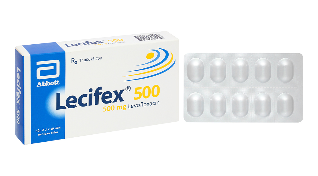 Lecifex 500 điều trị nhiễm khuẩn nhẹ, vừa và nặng