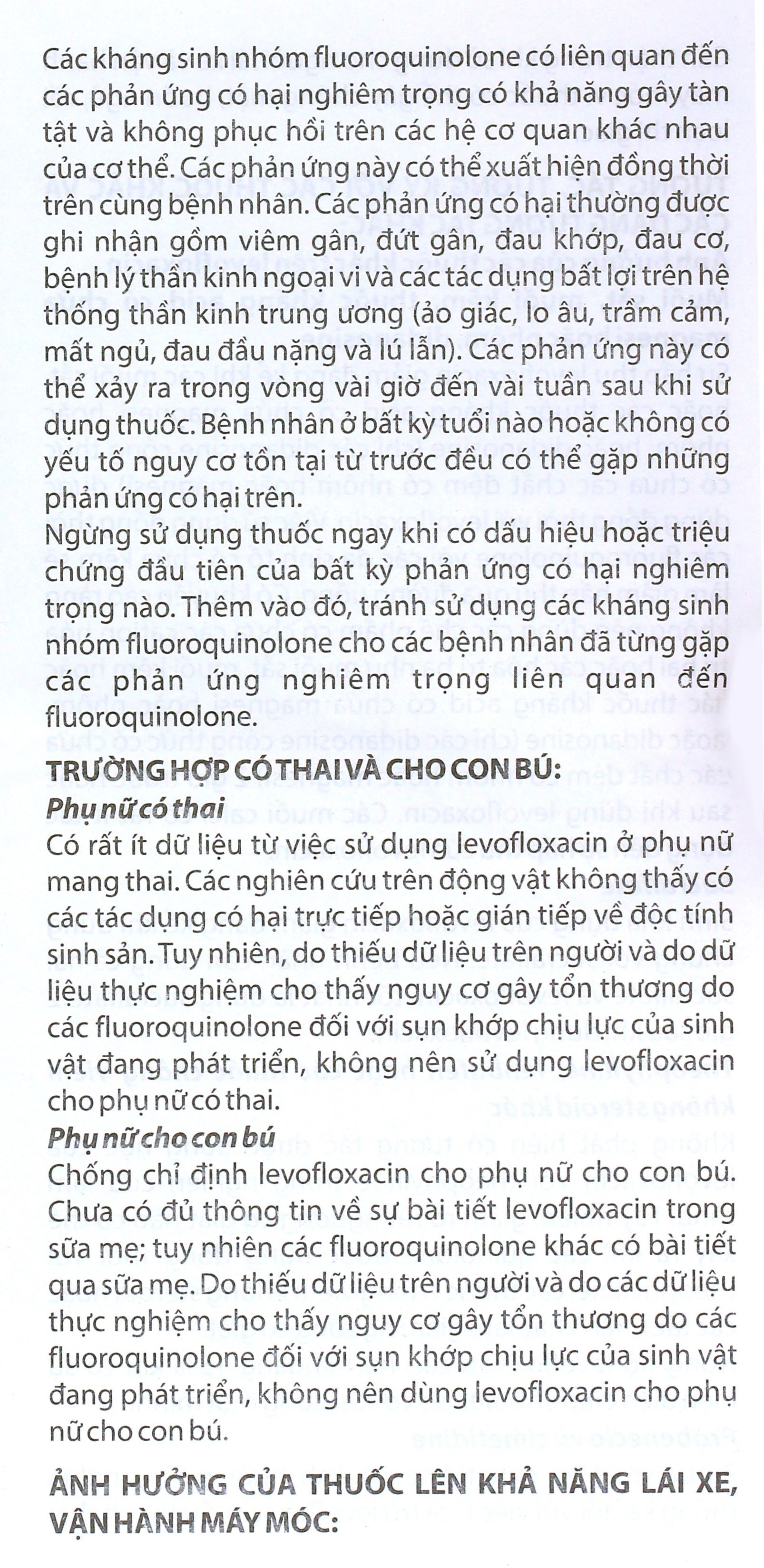 Levoleo 500 điều trị nhiễm khuẩn (1 vỉ x 10 viên) - 19