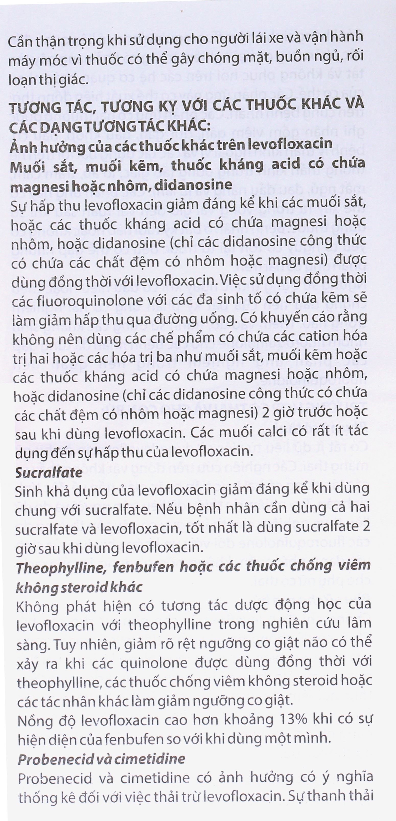 Levoleo 500 điều trị nhiễm khuẩn (1 vỉ x 10 viên) - 20