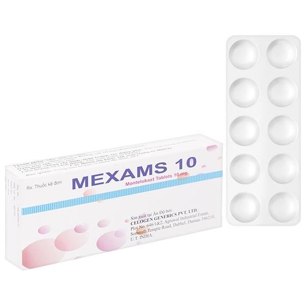 Mexams 10 trị hen suyễn