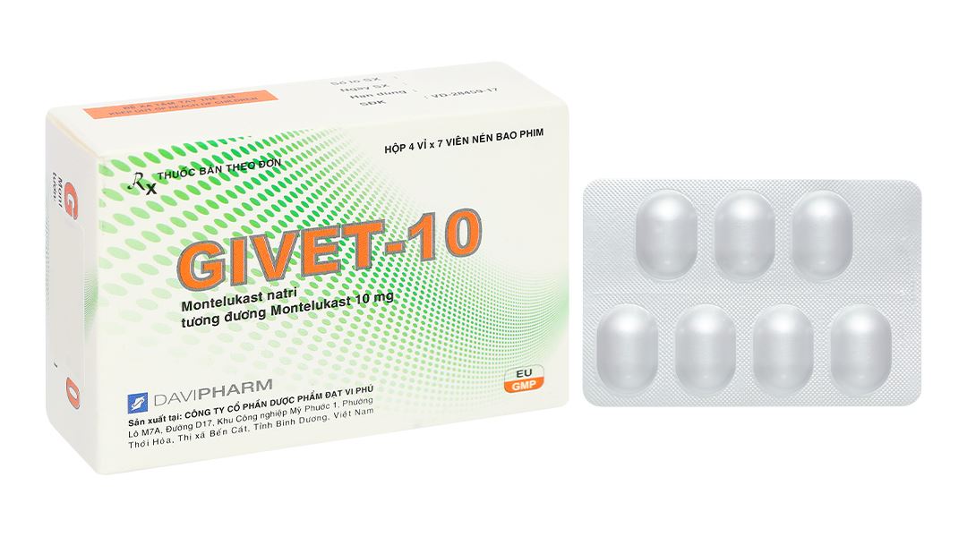 Givet - 10 dự phòng và điều trị hen phế quản mạn tính