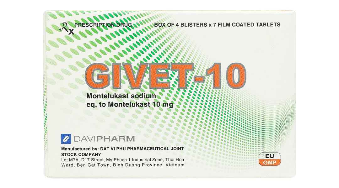 Givet - 10 dự phòng và điều trị hen phế quản mạn tính