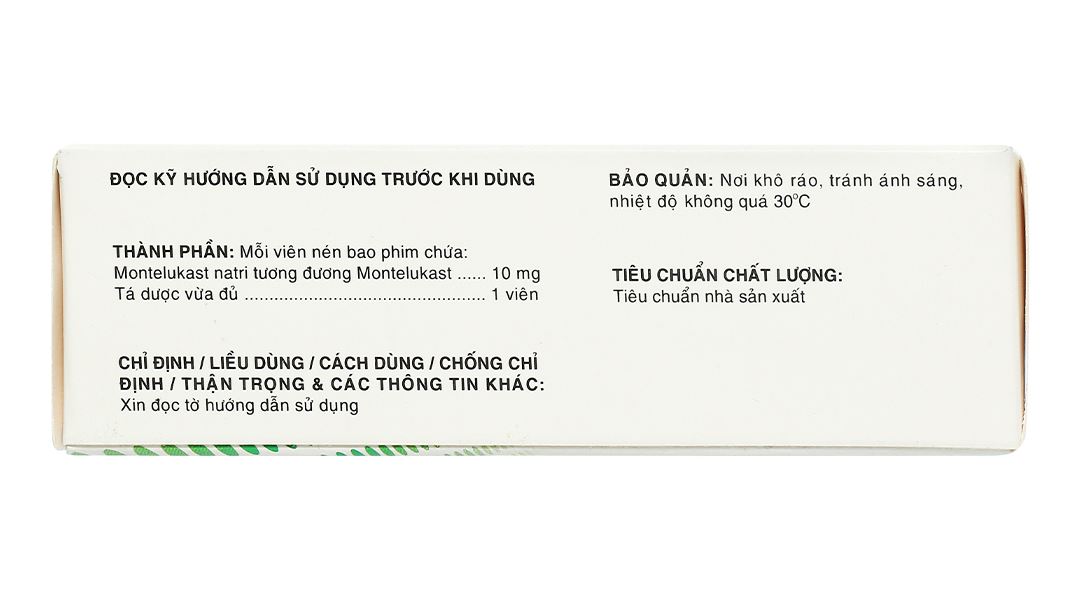Givet - 10 dự phòng và điều trị hen phế quản mạn tính
