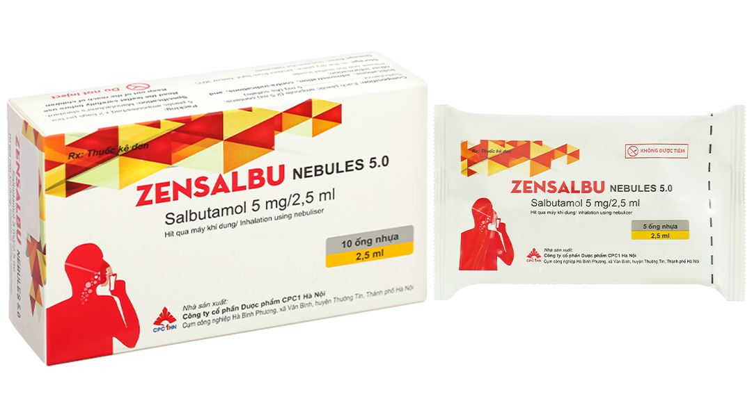 BẢNG GIÁ THUỐC ZENSALBU NEBULES 5MG CẬP NHẬT MỚI NHẤT NĂM NAY