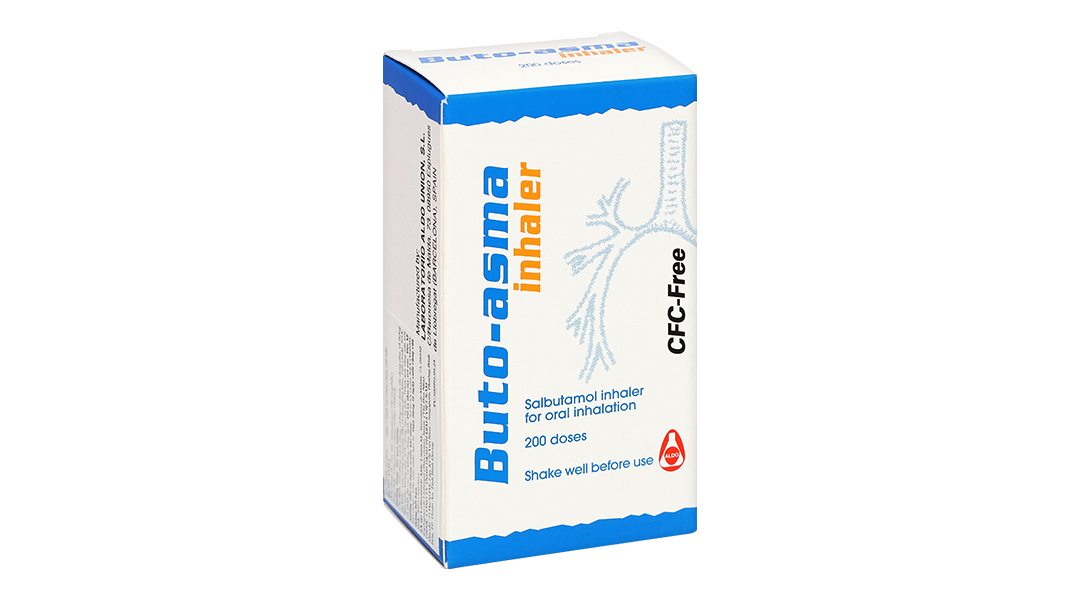 Dung dịch khí dung Buto-asma 100mcg trị triệu chứng hen phế quản