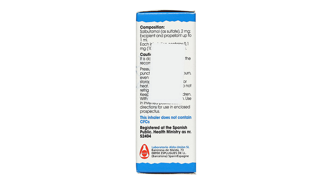 Dung dịch khí dung Buto-asma 100mcg trị triệu chứng hen phế quản