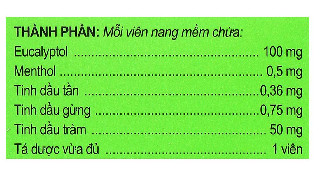 Eugica Fort điều trị các chứng ho, đau họng, sổ mũi