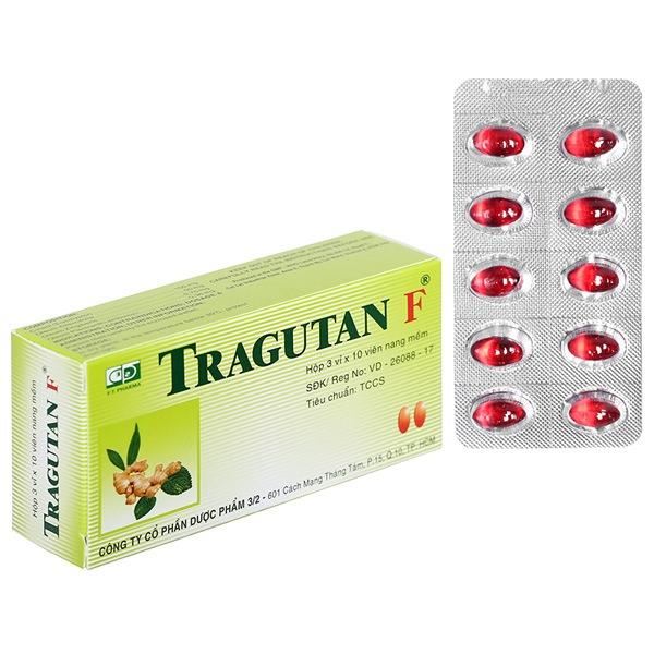 Tragutan F trị ho do dị ứng, sát khuẩn hô hấp