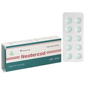 Neotercod trị triệu chứng ho khan, ho do kích ứng