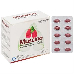 Muscino trị triệu chứng ho khan, ho do kích ứng
