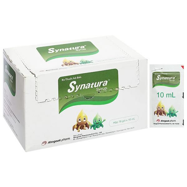 Siro Synatura điều trị nhiễm khuẩn đường hô hấp trên cấp tính