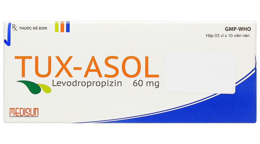 Tux-Asol 60mg điều trị các bệnh phế quản và phổi có kèm ho khan