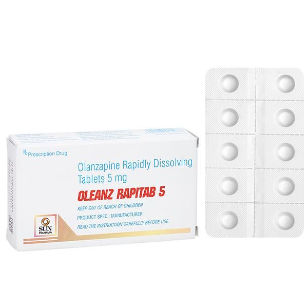 Oleanz Rapitab 5 điều trị tâm thần phân liệt