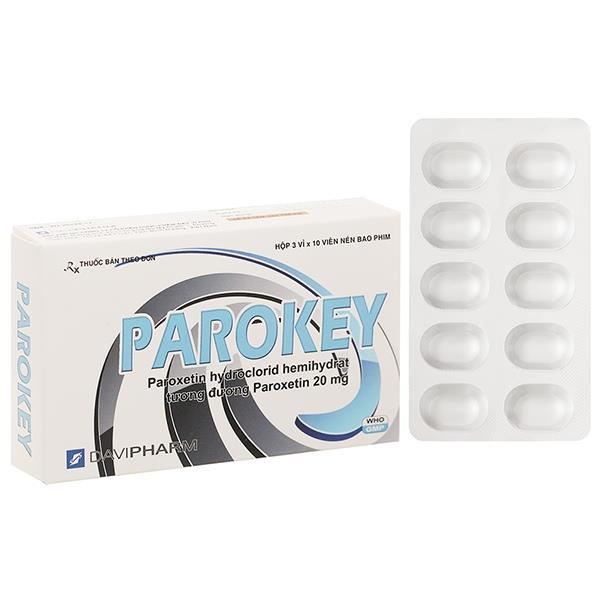 Parokey 20mg trị trầm cảm, rối loạn lo âu