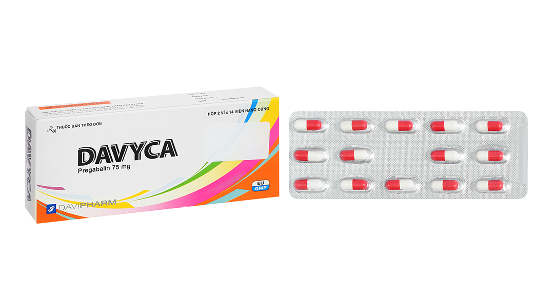 Davyca 75mg trị động kinh, đau dây thần kinh