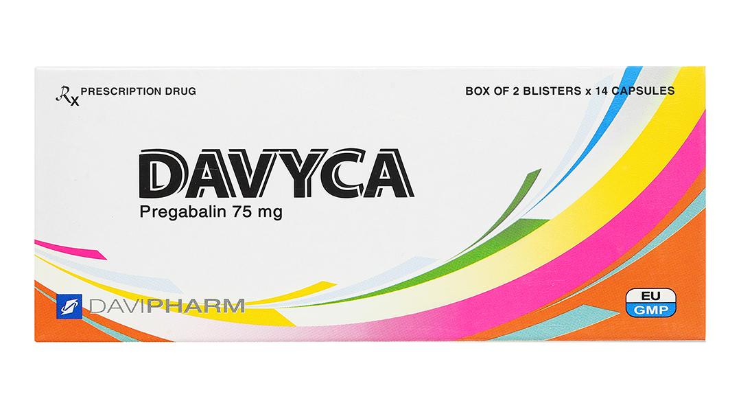Davyca 75mg trị động kinh, đau dây thần kinh